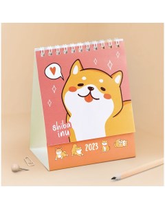 Календарь домик Cute dog на гребне 2023 г Meshu