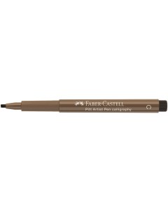 Ручка капиллярная Faber Castell Pitt Artist Calligraphy Pen 2 5 мм нуга Faber–сastell