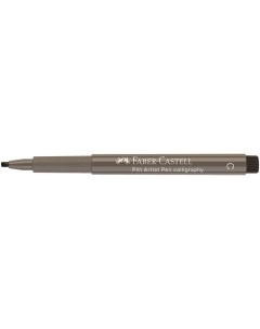 Ручка капиллярная Faber Castell Pitt Artist Calligraphy Pen 2 5 мм теплый серый IV Faber–сastell