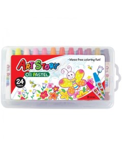 Набор пастели масляной "Art Story" 24 цв Crown