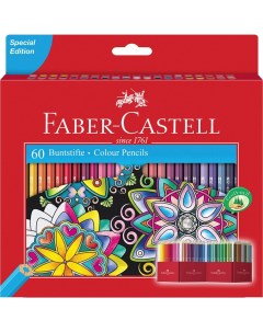 Набор карандашей цветных Faber-castell Eco "Buntstifte" 60 цв Faber–сastell