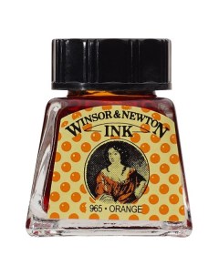 Тушь Winsor Newton Drawing Inks 14 мл Оранжевый Winsor & newton