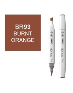 Маркер спиртовой BRUSH Touch Twin цв BR93 жженый оранжевый Shinhan art (touch)