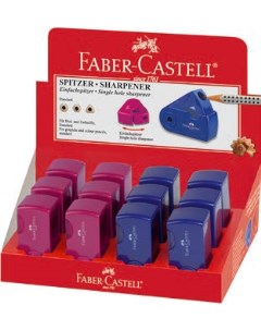 Точилка Faber castell двойная Sleeve красный синий Faber–сastell