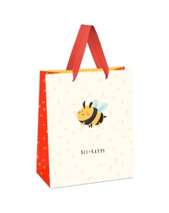 Пакет подарочный Bee for you 18 23 10 см Meshu