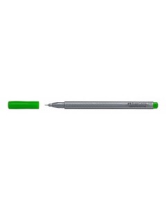 Ручка капиллярная Faber Castell GRIP FINEPEN 0 4 мм травяная зелень Faber–сastell