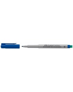 Ручка капиллярная Faber Castell MULTIMARK 1 мм для письма на пленке синий Faber–сastell