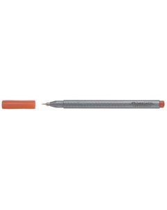 Ручка капиллярная Faber Castell GRIP FINEPEN 0 4 мм светлая охра Faber–сastell