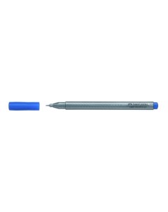 Ручка капиллярная Faber Castell GRIP FINEPEN 0 4 мм темно синий Faber–сastell