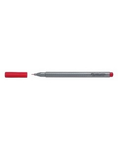 Ручка капиллярная Faber Castell GRIP FINEPEN 0 4 мм карминовый Faber–сastell