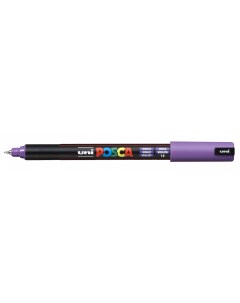 Маркер POSCA PC 1MR 0 7 мм наконечник игольчатый цвет фиолетовый Uni