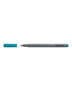Ручка капиллярная Faber Castell GRIP FINEPEN 0 4 мм кобальт бирюзовый Faber–сastell