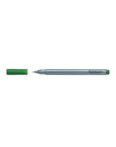Ручка капиллярная Faber Castell GRIP FINEPEN 0 4 мм перманентный оливковый зеленый Faber–сastell