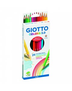 Набор карандашей цветных Glotto Colors 24 цв в картоне Fila