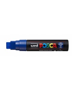 Маркер POSCA PC 17K 15 0 мм наконечник скошенный цвет синий Uni