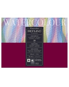 Альбом склейка для акварели Watercolour 30х40 см 20 л 200 г Fabriano