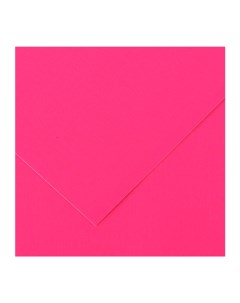 Бумага с флуоресцентным покрытием 50х65 см 250 г Розовый Canson