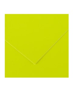 Бумага с флуоресцентным покрытием 50х65 см 250 г Желтый Canson