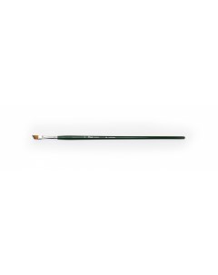 Кисть синтетика 6 скошенная Creative 348 длинная ручка Pinax