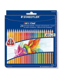 Набор карандашей цветных Noris Club 24 цв Staedtler