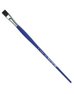 Кисть синтетика 16 плоская Forte Acrylics 8640 длинная ручка Da vinci