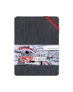 Альбом-гармошка для акварели Hahnemuhle "ZigZag" А6 18 л 300 г, мелкое зерно Hahnemuhle fineart