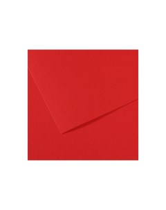 Бумага для пастели MI TEINTES 50x65 см 160 г 505 ярко красный Canson
