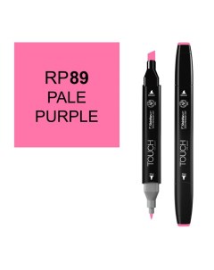 Маркер спиртовой Touch Twin цв RP89 бледный фиолетовый Shinhan art (touch)