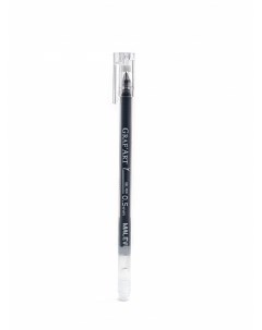 Ручка гелевая 0 5 мм Черная Малевичъ