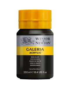 Акрил Winsor Newton Galeria 250 мл черный Марс Winsor & newton