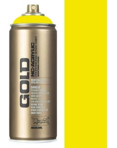 Краска для граффити Montana Gold 400 мл в аэрозоли серно желтая Montana (l&g vertriebs gmbh)