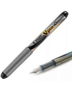 Ручка перьевая одноразовая Vpen M черные чернила Pilot