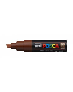 Маркер POSCA PC 8K до 8 0 мм наконечник скошенный цвет коричневый Uni