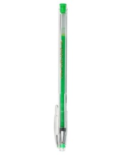 Ручка гелевая HJR 500H 0 7 мм Светло зеленая Crown