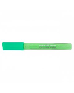 Маркер акриловый 2 мм флуоресцентный зеленый Сонет