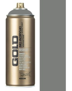 Краска для граффити Montana Gold 400 мл в аэрозоли серый Montana (l&g vertriebs gmbh)