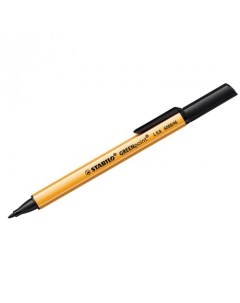 Ручка капиллярная GREENpoint 6088 черный Stabilo
