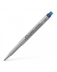 Ручка капиллярная Faber Castell MULTIMARK 0 4 мм для письма на пленке синий Faber–сastell