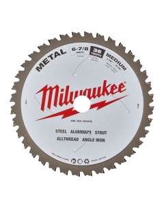 Пильный диск по металлу для циркулярной пилы Milwaukee