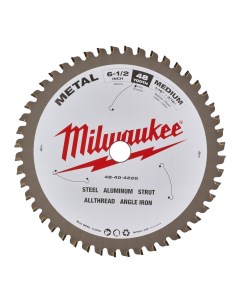 Пильный диск по металлу для циркулярной пилы Milwaukee