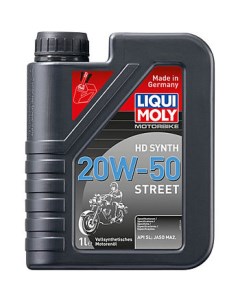 Синтетическое моторное масло 4T для 4 х тактных мотоциклов Liqui moly