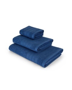 Хлопковое полотенце Solid Blue Coincasa