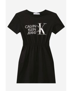 Платье на резинке из органического хлопка Calvin klein jeans