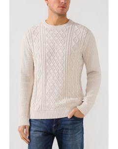 Текстурированный пуловер из хлопка Construe