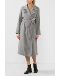 Шерстяное пальто с поясом Sabrina scala