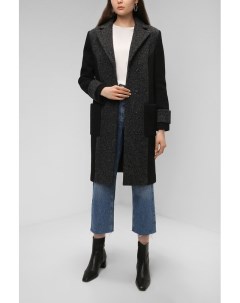 Однобортное пальто с шерстью Paola ray