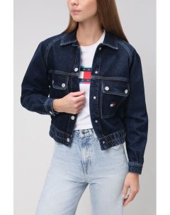Джинсовая куртка с накладными карманами Tommy jeans