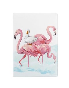 Обложка для паспорта Фламинго и утка Kawaii factory