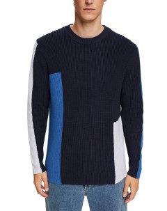 Вязаный пуловер в стиле колорблок Esprit casual