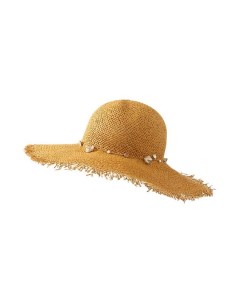 Плетеная шляпа с декором Hat you